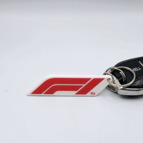 F1 logo keychain gift for Formula 1 fans