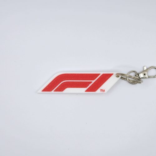 F1 logo keychain gift for Formula 1 fans